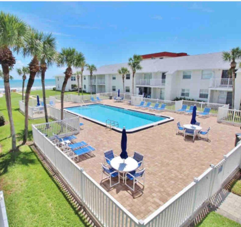 Beachside Serenity Private Balcony With Ocean View, Heated Pool, Bbq, King Bed Apartment New Smyrna Beach Exterior photo