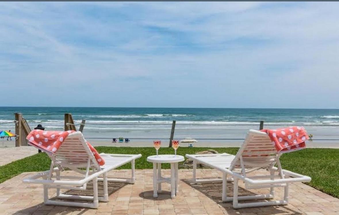 Beachside Serenity Private Balcony With Ocean View, Heated Pool, Bbq, King Bed Apartment New Smyrna Beach Exterior photo