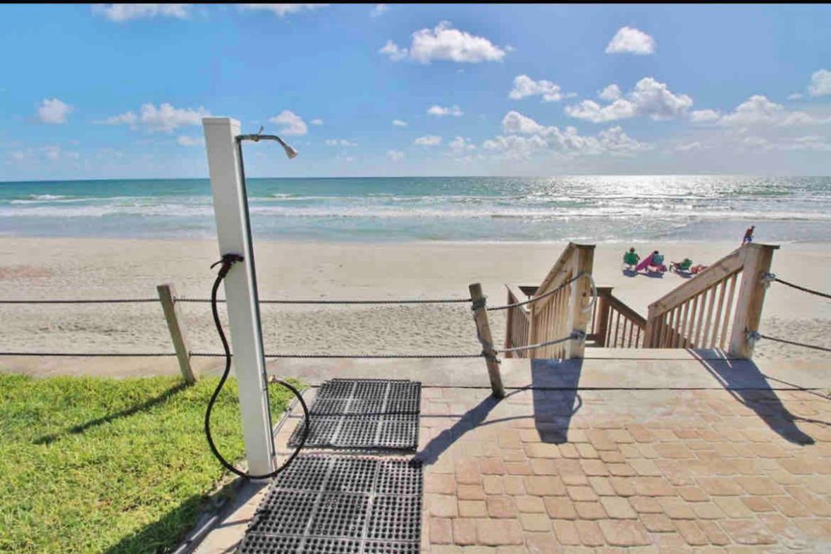 Beachside Serenity Private Balcony With Ocean View, Heated Pool, Bbq, King Bed Apartment New Smyrna Beach Exterior photo